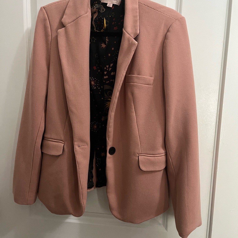 Philosophy Women’s Pink Blazer